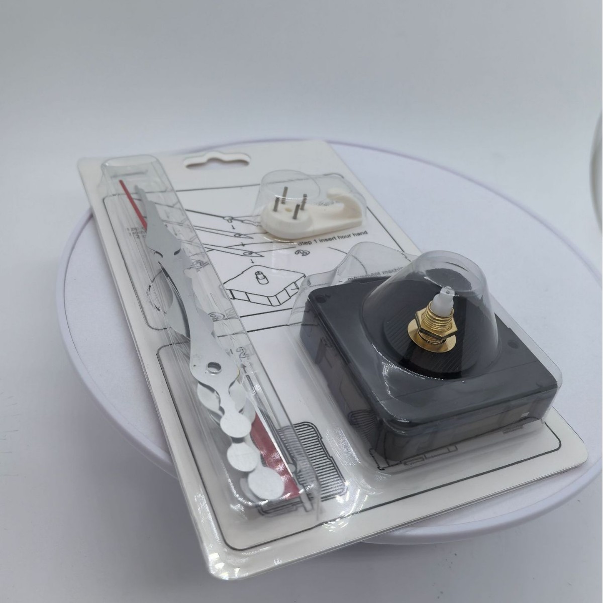 跨境专供铁拳牌tekken石英钟机芯独立包装静音扫描机芯8828S3挂钩