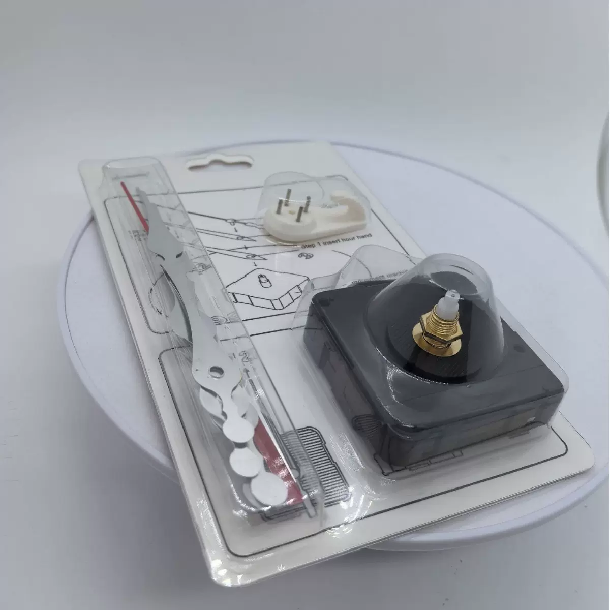 跨境专供铁拳牌tekken石英钟机芯独立包装静音扫描机芯8828S3挂钩