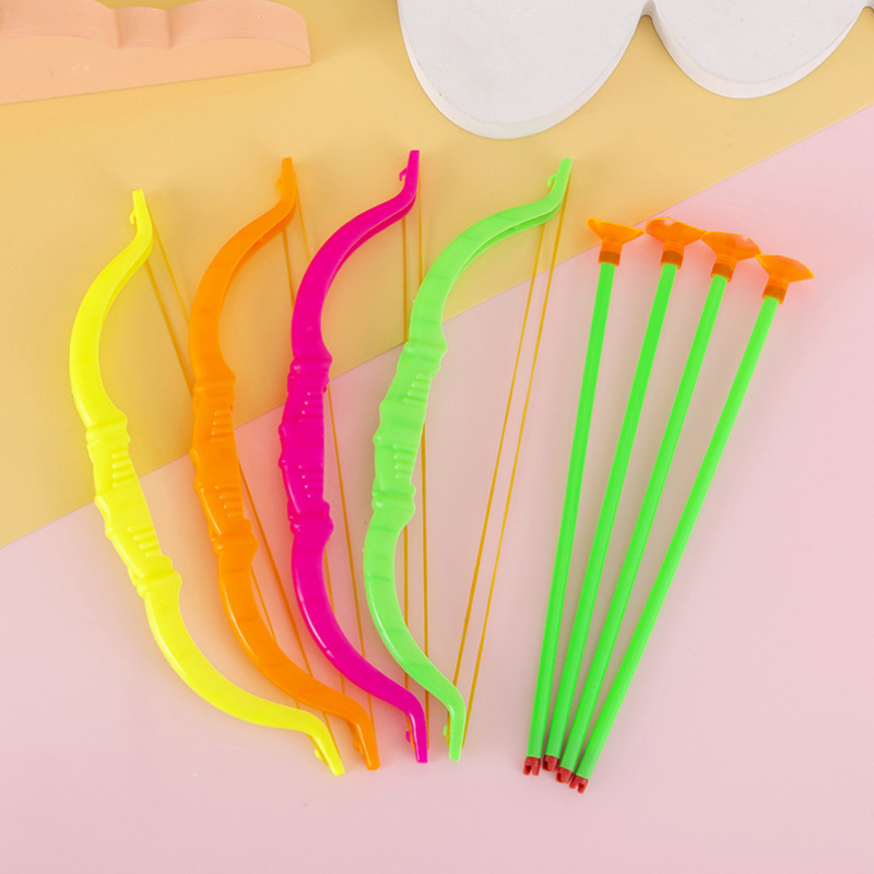 School Gift Wholesale Toys Small Bow and Arrows 20 Pack per Bag Yiwu New and Unique Children's Gift Archery Stool Toy