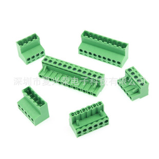 ���ʽ�Ӿ����ӾGɫ2EDG-5.08 2P/3P/4P/5P/6Pinλ о �g��5.08MM