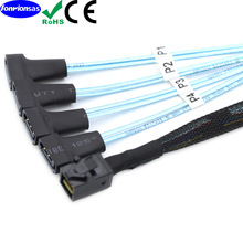 Mini SAS SFF-8643�D4 SATA 7P���^�����������B�Ӿ�