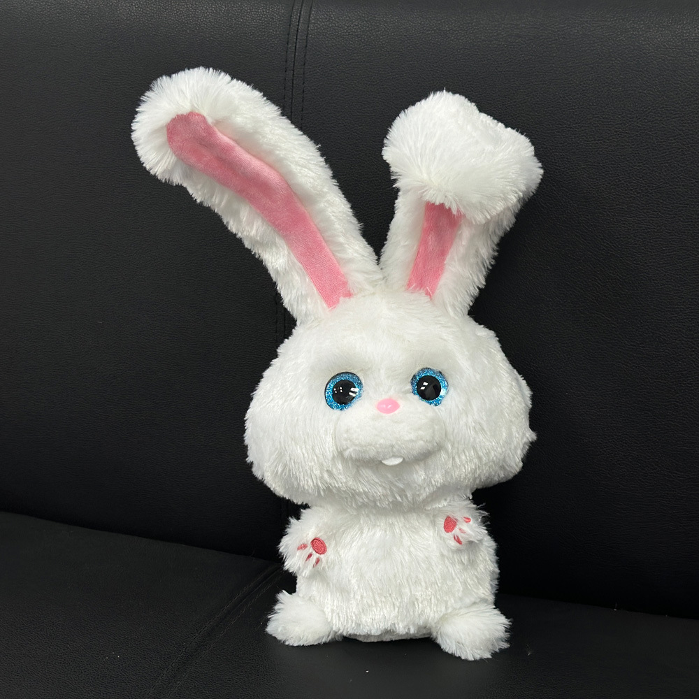 新品 snowball rabbit Plush雪球兔动画周边毛绒玩偶公仔玩具-阿里巴巴