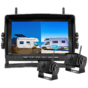 Universal 7 düym Simsiz Monitor HD 1080P Karvan Avtobus Arxa Kamera