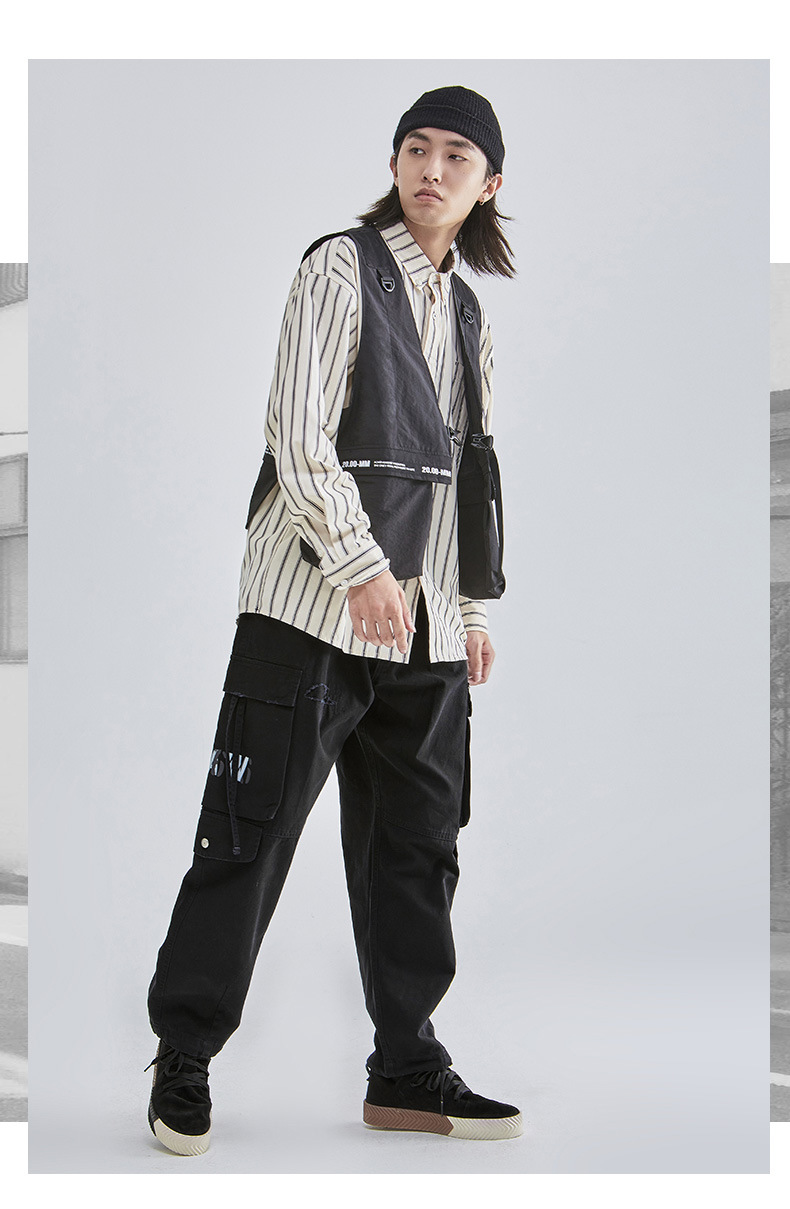 Herrenbekleidung Thai King Herrenbekleidung Tide Brand Overalls Herren 2024 Herbst Neue Herrenhosen Jugend Bedruckte Freizeithosen_voghion.com