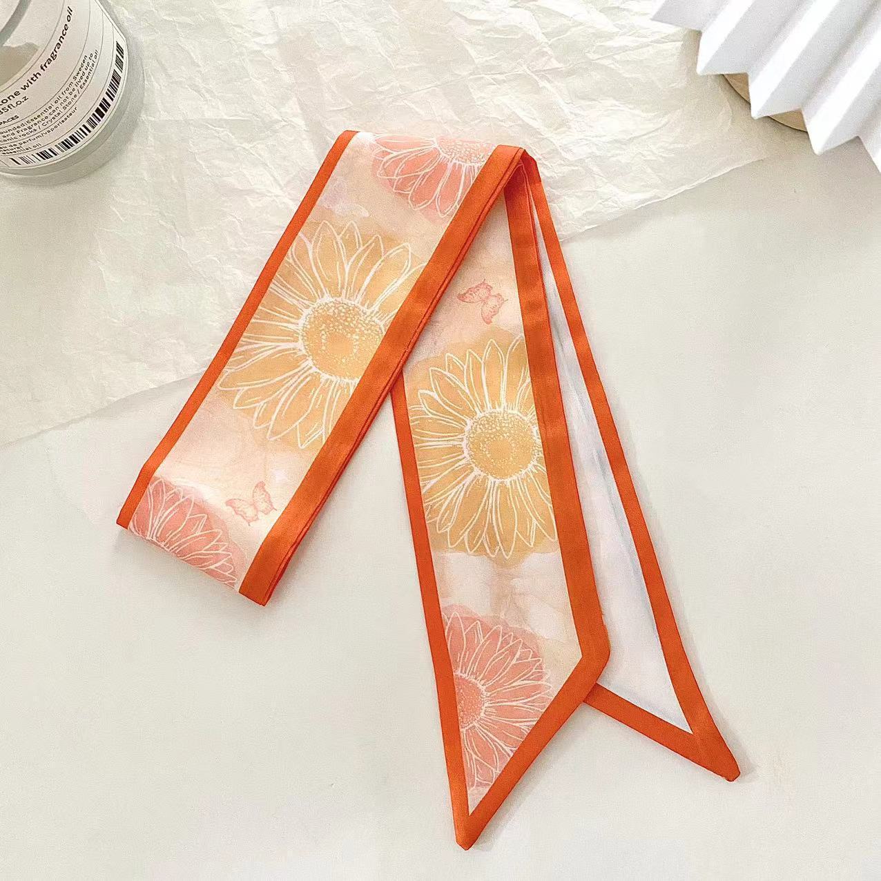 оранжевая ромашка