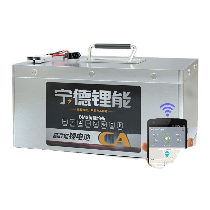 电动车磷酸铁锂电池72v60v48v伏外卖三轮四轮车大容量宁德锂电瓶