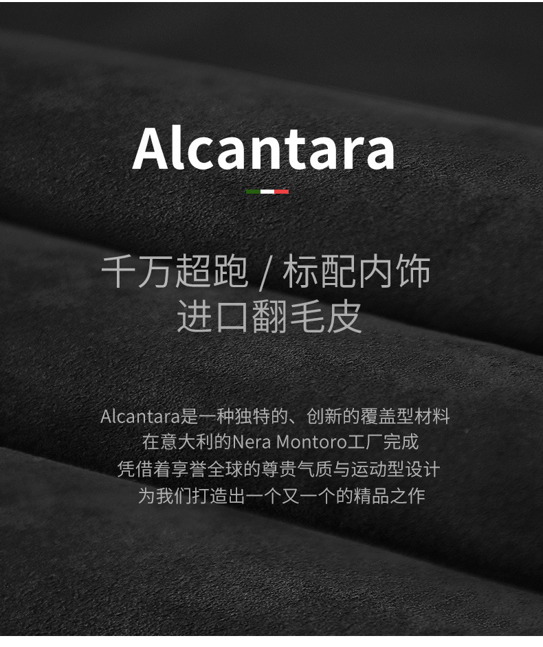 Italian Alcantara Suede Leather Seat Headrest Car Neck Pillow Memory Foam Cervical Spine Support Cushion