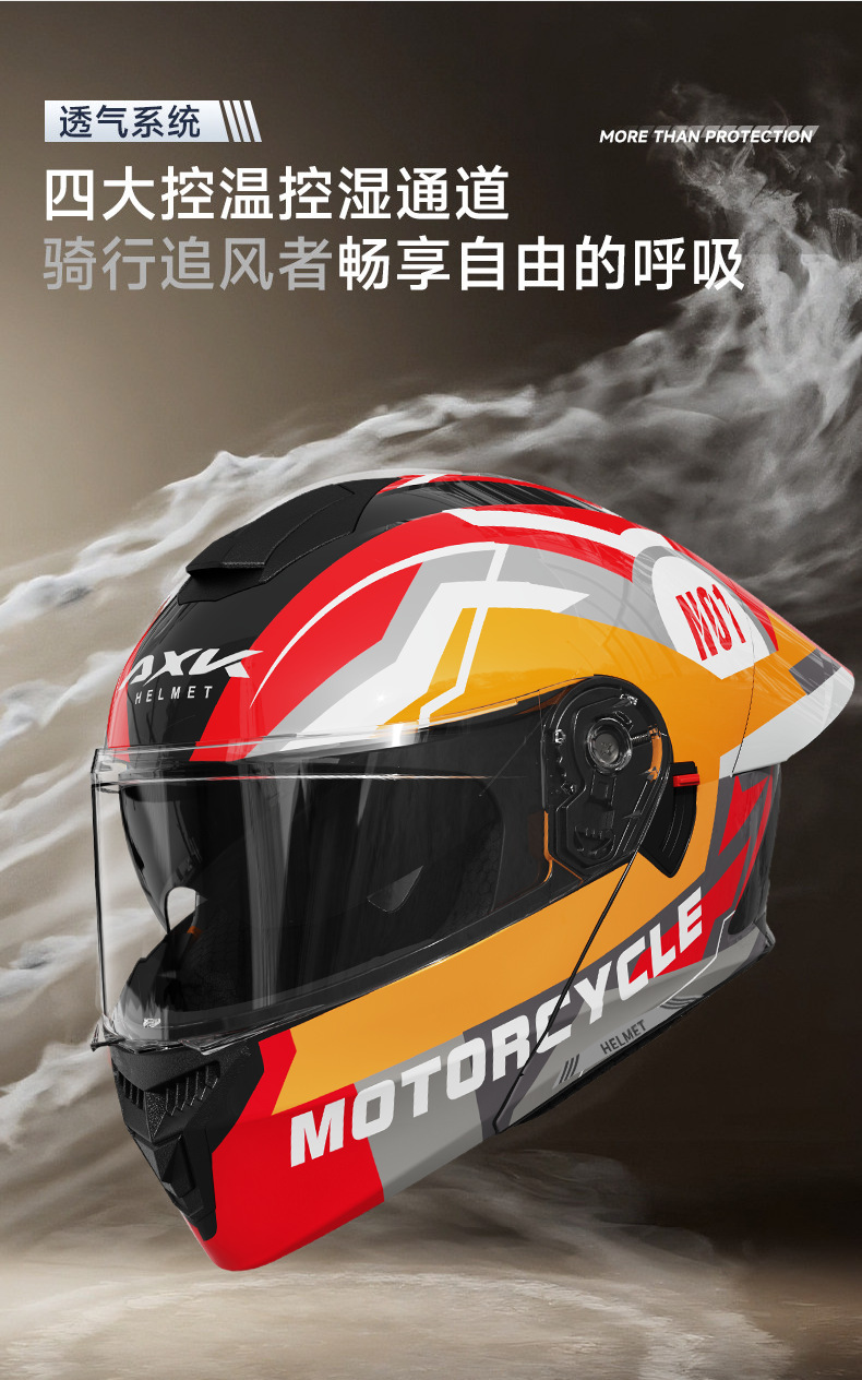 3C/DOT Motorcycle Helmet for Men and Women, All-Season Riding Open-Face Helmet, Winter Warm Riding Safety Helmet