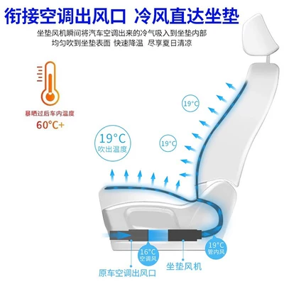 ice silk summer main driving — Seat cushion, seat cover