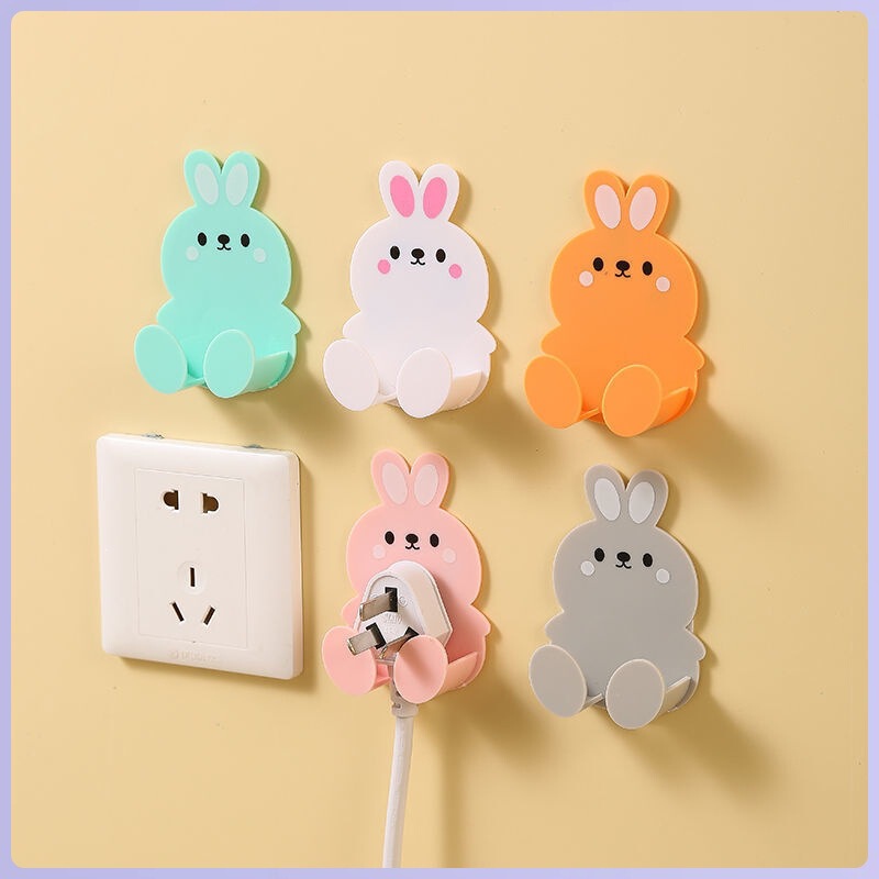 Creative adhesive no-drill fixed hook for kitchen wall-mounted storage, organizer for plugs, power cords, and socket harnesses Creative adhesive no-drill fixed hook for kitchen wall-mounted storage, organizer for plugs, power cords, and socket harnesses