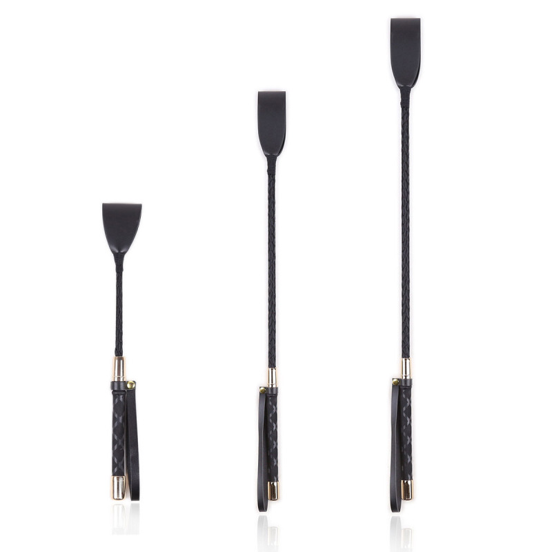 Whip long handle whip rattle racket leather racket long training riding whip training leather sexy adult women's products