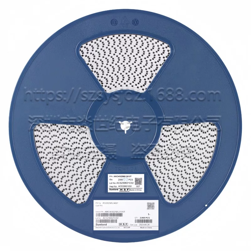 AMCW3225B-2-510T 1210 51UH 200MA патч ко-форм фильтр препятствующий проводу