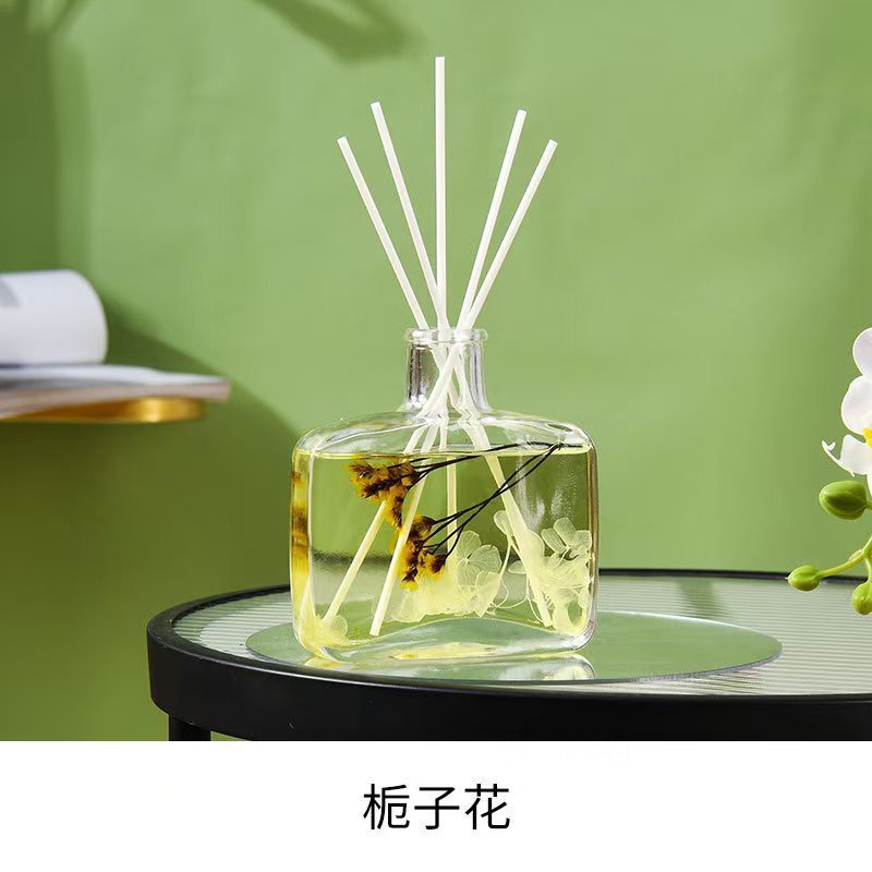 永生花简约无火藤条香薰卫生间空气清新液体厕所卧室家居干花摆放|undefined
