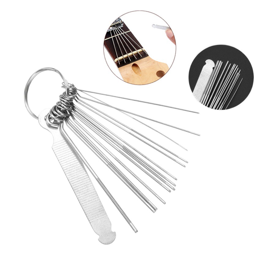 Amazon Venta caliente guitarra reparación y mantenimiento kit 72 unidades de medición cuerdas reemplazo traje guitarra herramientas traje