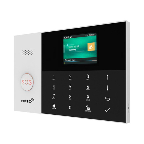 TUYA wifi +GSM anti-theft alarm multi-language switching infrared sensor graffiti anti-theft alarm