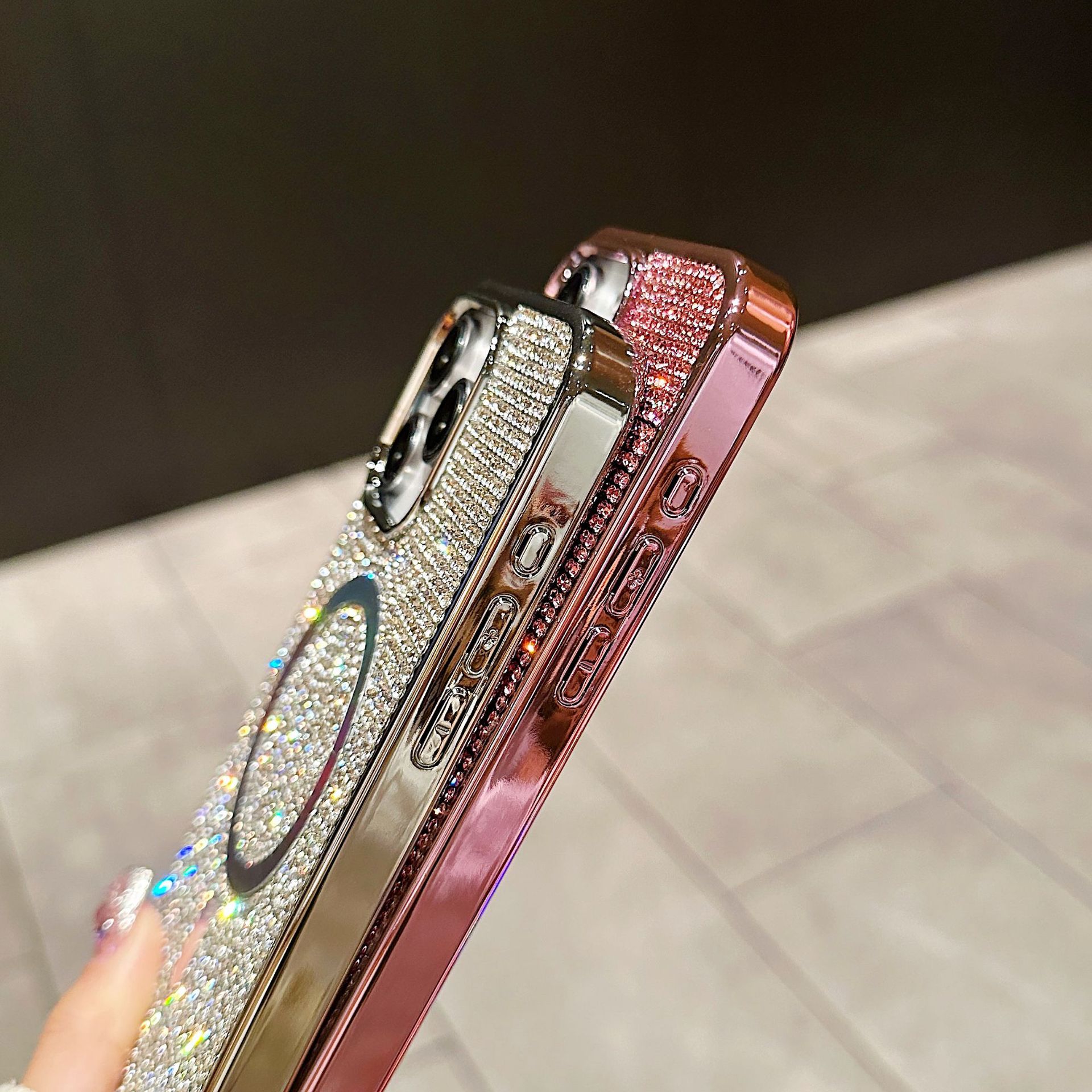 80g Weight iPhone Applicable Brands Phone Cases Classification Glass Material Solid Color Pattern Simple Style Style Glass Solid Color Simple Style Phone Cases Phone Accessories 2