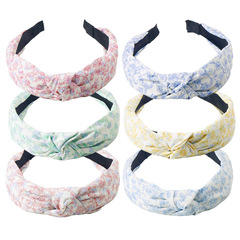 發箍韓式簡約布藝頭箍韓版甜美寬邊頭飾網紅髮帶超仙森女系發卡女