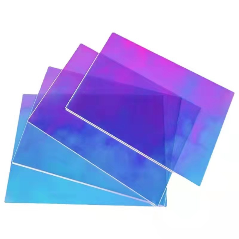 炫彩有机玻璃板超高透明亚克力板激光雕刻切割PMMA印刷热弯ps板材