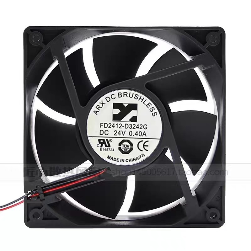 全新台湾三匠 FD2412-D3242G 12038 24V 0.4A 12CM变频器冷却风扇