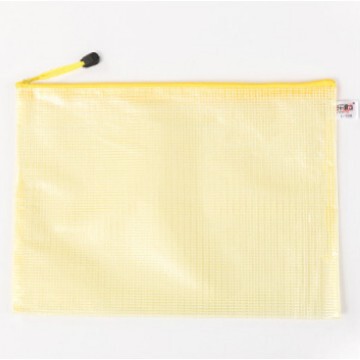 国境を越えた直接供給肥厚 PVC プラスチック ジッパー ドキュメント バッグ a4 透明学生テスト用紙防水メッシュ ドキュメント バッグ|undefined