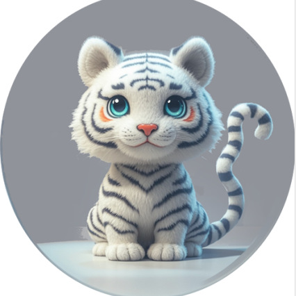 源头厂家十二生肖卡通动物儿童贴画咕卡手机行李箱装饰手工标签