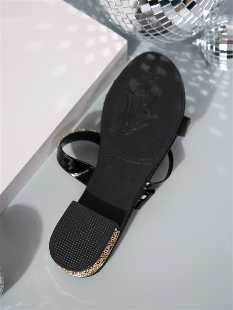 2026 Women's Shoes Fashion Rhinestone Outer Wear Women's Word Sandals Summer New Casual Slippers_vogvips.com