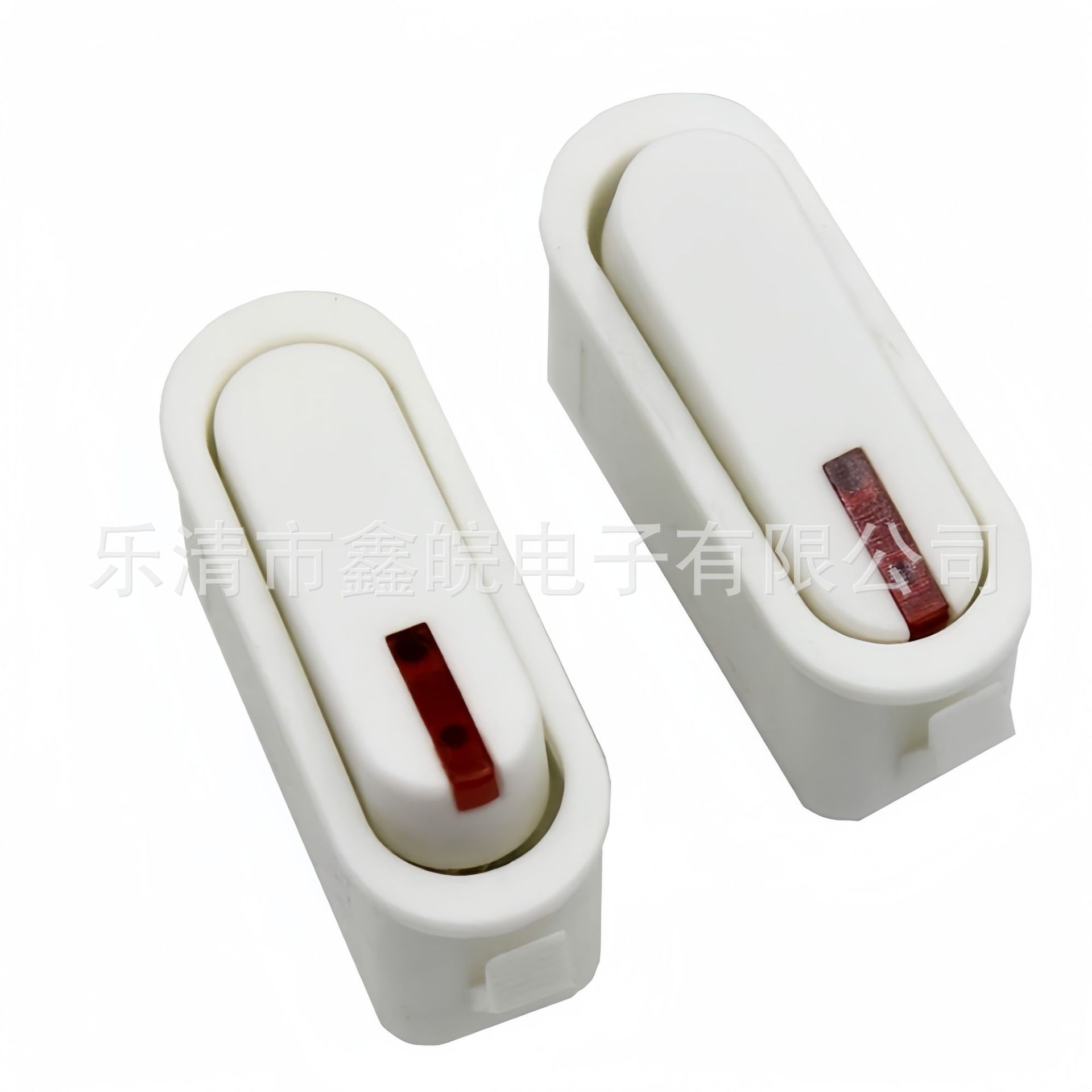 供应白色椭圆LED拇指猫眼带灯翘板开关 KCD3-303三脚两档船型开关