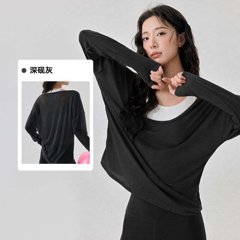 Dark ink gray (single blouse) dwi125620 / S