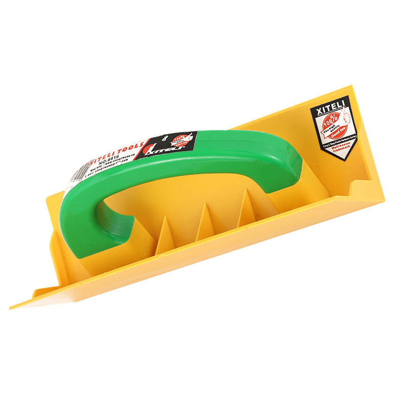 Extrador de ángulo Yin y Yang ángulo paleta masilla raspador herramienta paleta construcción herramienta de plástico Yin y Yang ángulo paleta