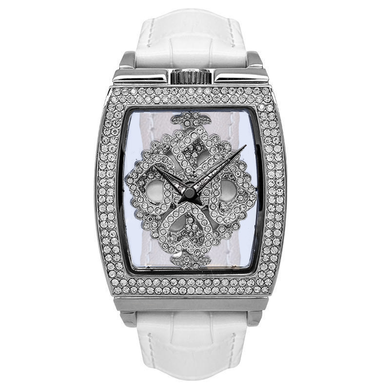 Orologio donna elegante poker dea con quadrante scheletrato_voghion.com