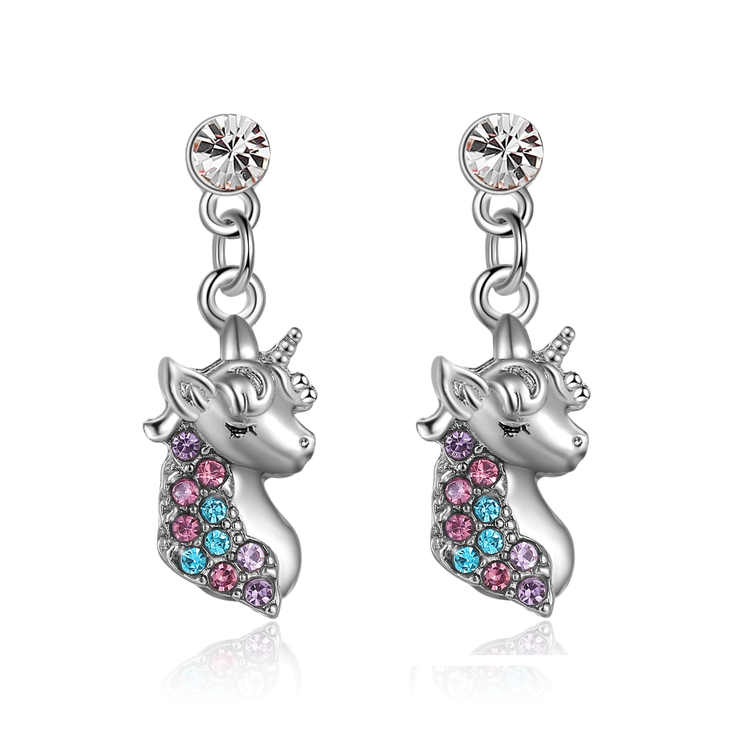 Серьги-мультфильмы, милый аксессуар, подарок на день рождения