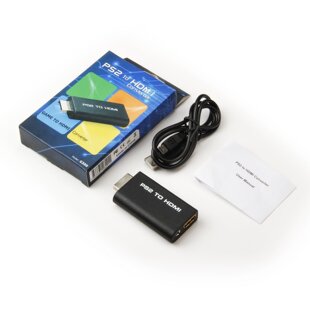 PS2 TO HDMI PS2�DHDMI ����ҕ�l�D�Q�� PS2 HDMIl�D���^�Α�C��