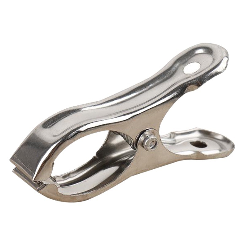 Spicy Hot Pot Tongs, Stainless Steel Tongs, Small Size, 5.5cm Metal Tongs, Stainless Steel Windproof Tongs