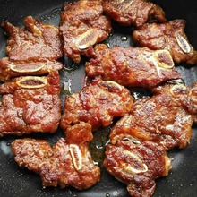 黑椒猪排400g调理腌制带骨猪扒猪仔骨餐饮半成品特色菜冷冻食材