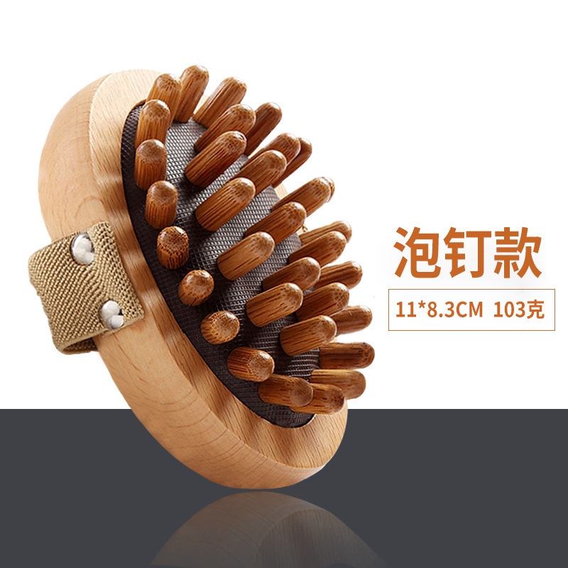 Beech bubble nail massage comb
