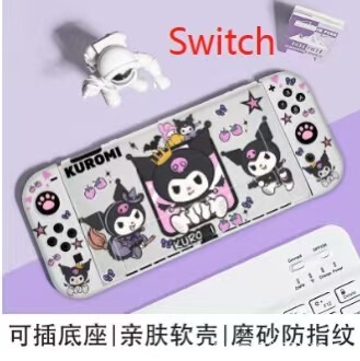 switcholed保护套美乐蒂帕恰狗凯蒂猫主题Switch游戏机防摔保护壳|undefined