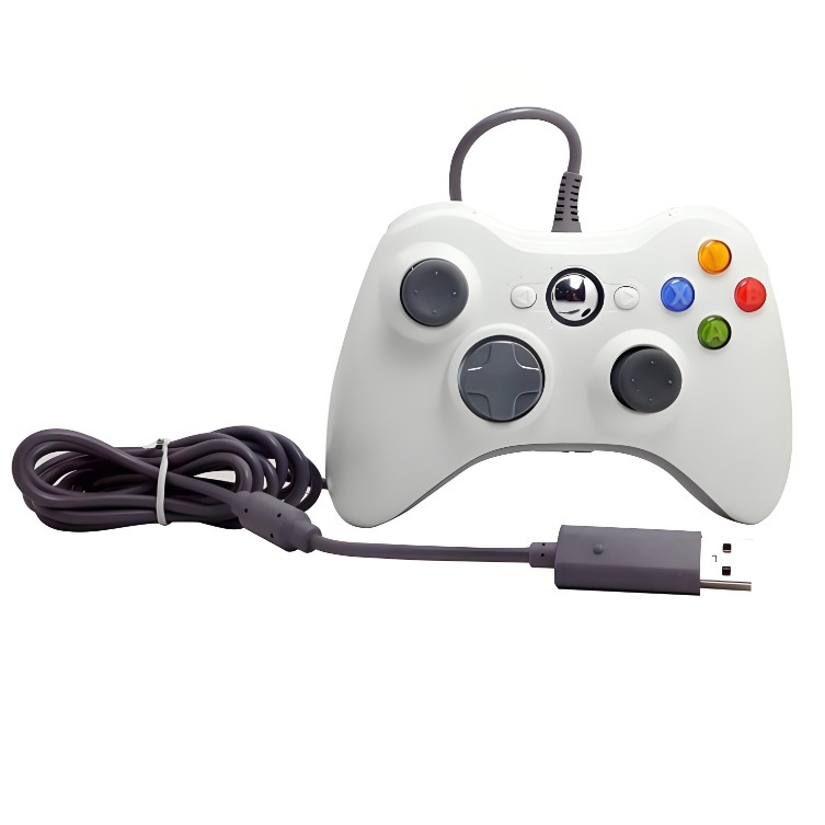 Venta directa de fábrica XBOX360 Gamepad computadora con cable Steam multifunción sin accionamiento Vibración Gamepad