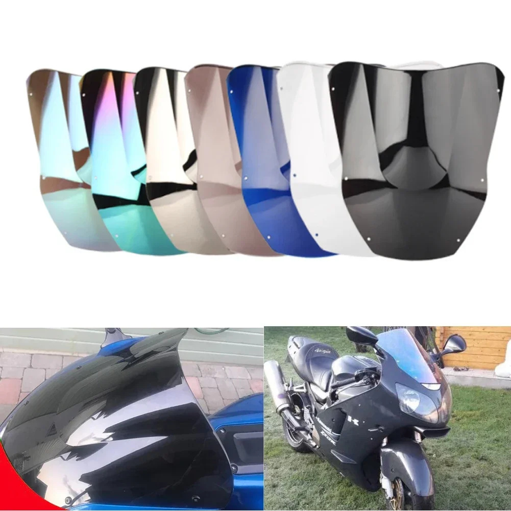 Suitable for Kawasaki Zx12R 2000-2001 Motorcycle Modified Front Windshield Front Windshield