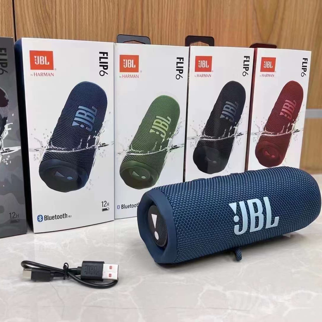 Cross-border Flip6 Music Kaleidoscope Altavoz Bluetooth Mini audio inalámbrico para exteriores Aplicación portátil de mejora de graves