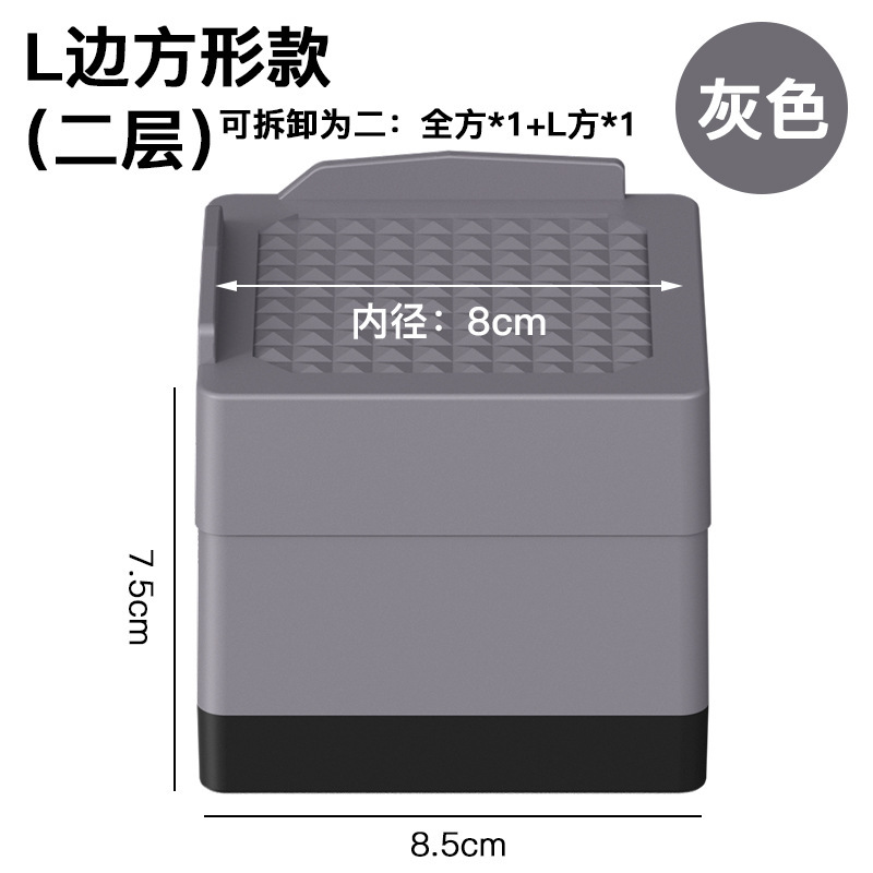 クロスボーダー高床式ソファ用滑り止め角型脚パッド プラスチック製テーブル・椅子・家具・コーヒーテーブル・冷蔵庫・洗濯機用脚パッド|undefined