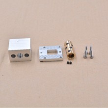 link cnc 精品 同步带铝滑块 石墨轴承铜套 直线um2光轴8mm