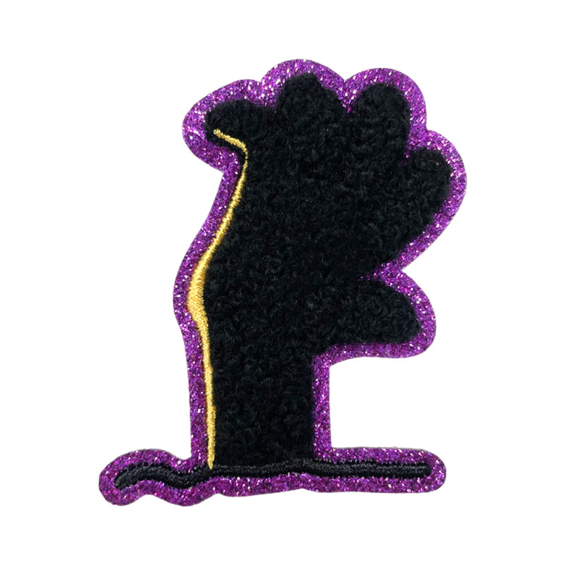 ハロウィーンタオル刺繍布貼りシェニールdiyパッチプリントプレゼントと国境を越えたスポット|undefined