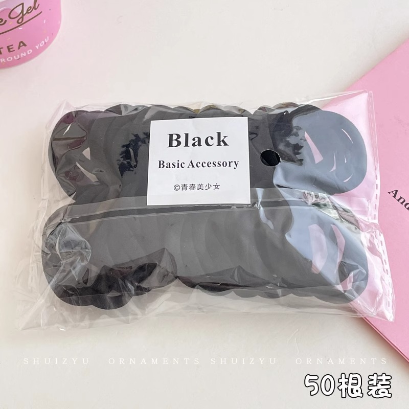Ligas Elásticas Desechables para Cabello de TPR, Alta Elasticidad, para Niños y Mujeres