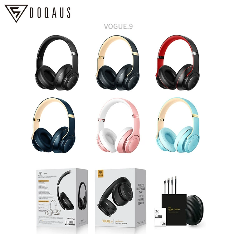 Doqaus Doccas V9 вращающиеся наушники с управлением, аудио беспроводные Bluetooth наушники