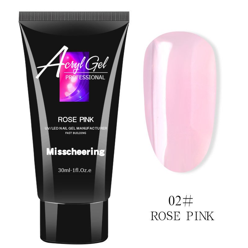 Gel de extensión de uñas transfronterizo 15ml, gel de fototerapia cristalino de extensión rápida de uñas, venta al por mayor de fábrica de gel de fototerapia