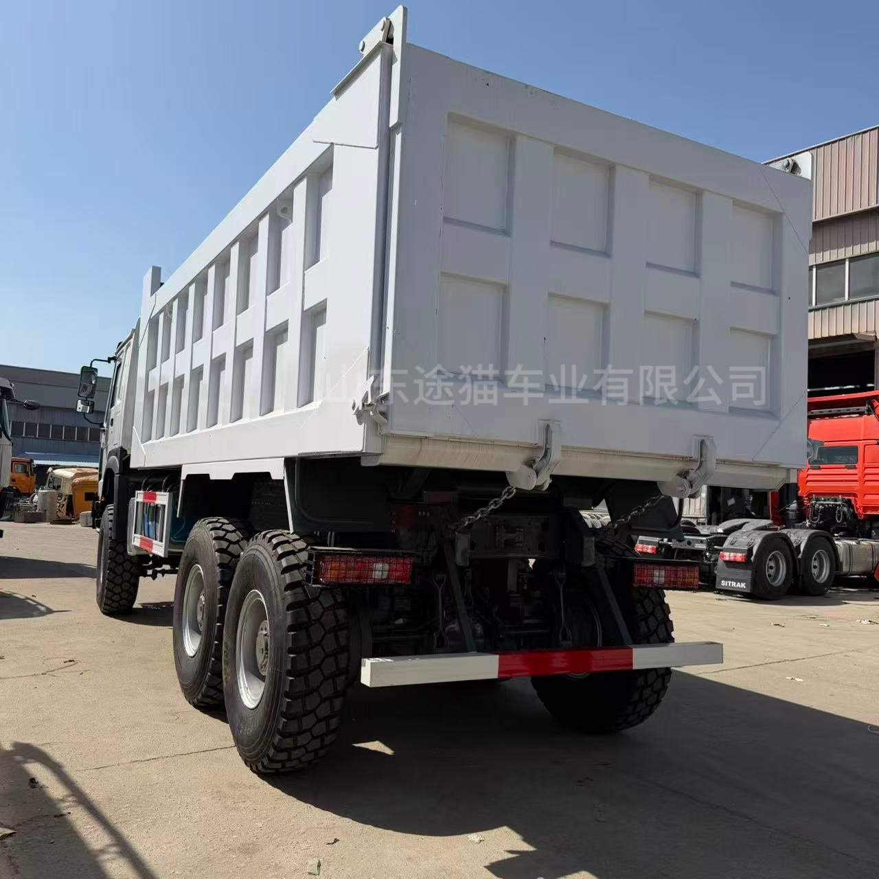 Sinotruk Howo 6x4 Dump Truck 371/375 Horsepower Engineering Mining Dump Truck Mine Soil Dump Truck