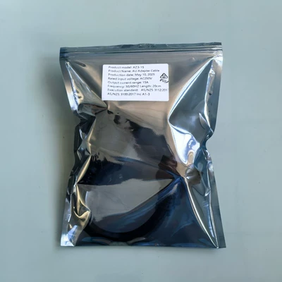 10A to 15A Australian Standard Elektrikli avtomobil şarj cihazları - 10a-to-15a-australian-standard-adapter-cable-packed-in-electrostatic-bag