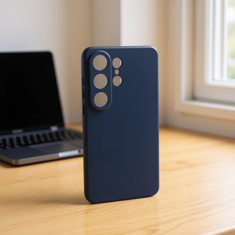 Suitable for Samsung A17 Anti-Fall Mobile Phone Protective Case Iphone17Pro Imitation Liquid Silicone Mobile Phone Case Apple 15Pr