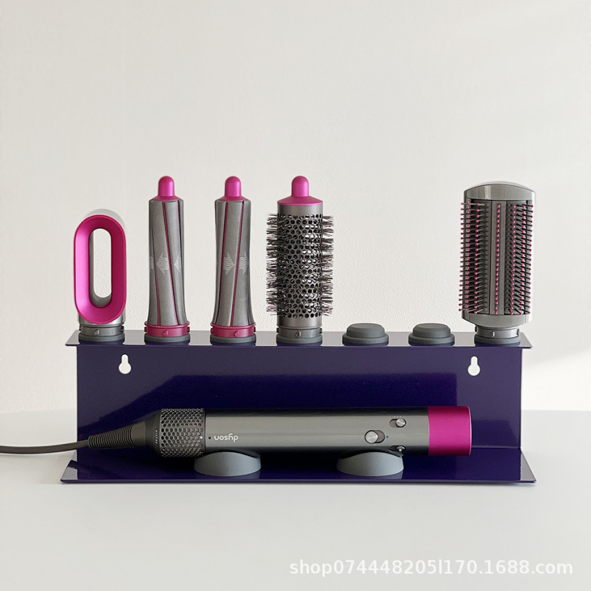 Dyson secador de pelo soporte baño estante de almacenamiento ponche-libre montado en la pared baño montado en la pared secador de pelo estante de almacenamiento