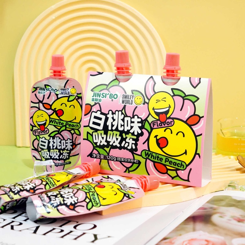 金斯泊60g吸吸果冻草莓葡萄芒果味零食休闲冷藏小果冻礼盒|undefined